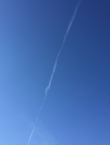 飛行機雲1