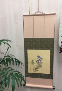 桔梗掛け軸