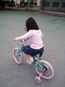 自転車練習