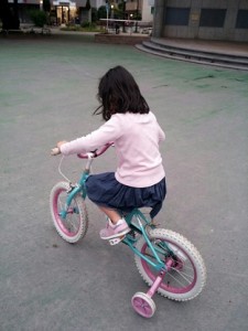 自転車練習